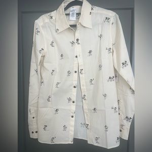 Mickey and Minnie Button Down shirt